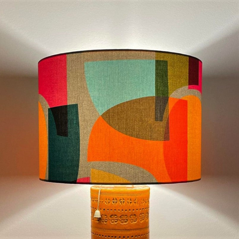 Mid century deals style lamp shades