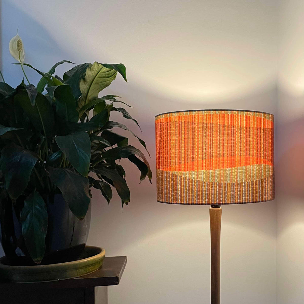 
                  
                    MCM Orange & Brown Lampshade
                  
                