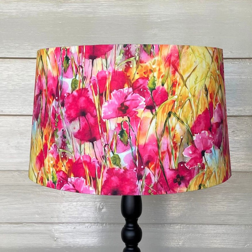 Red Poppy Lampshade