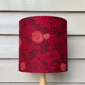 
                  
                    Bush Tucker Red Lampshade
                  
                