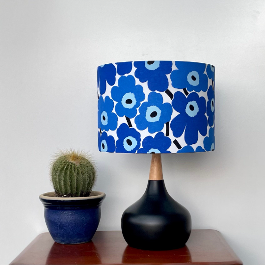 
                  
                    Marimekko Mini Blue Lampshade
                  
                