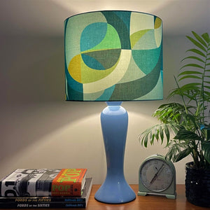 
                  
                    MCM Blue Lampshade
                  
                