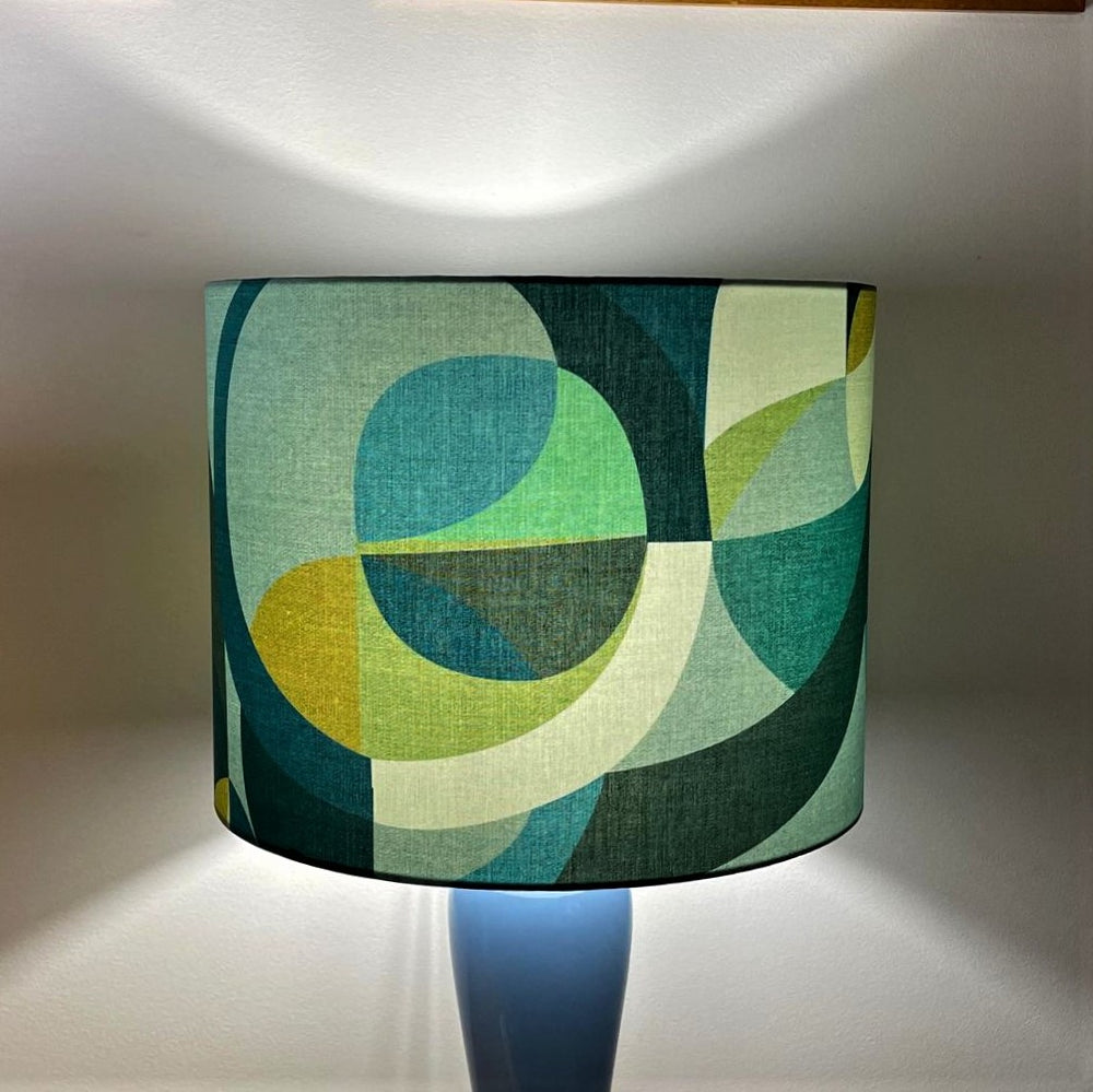 
                  
                    MCM Blue Lampshade
                  
                